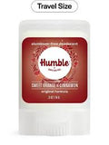 DEODORANT 14G TRAVEL SWEET ORANGE AND CINNAMON HUMBLE