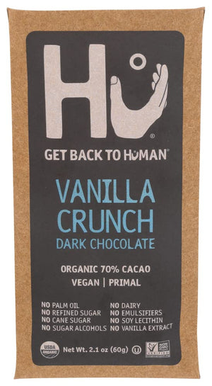 Dark Chocolate Bar Vanilla Quinoa Qrispy ORGANIC 60G