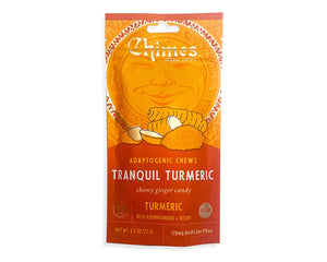 GINGER CHEWS 72G VEGAN TURMERIC