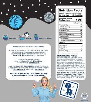 GRANOLA 284G COOKIES & CREAM OAT HAUS