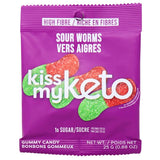 GUMMIES KETO 25G SOUR WORMS KISS MY KETO