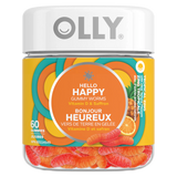 HELLO HAPPY 60 GUMMIES GUMMY WORMS OLLY