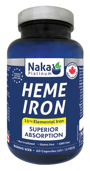 HEME IRON 60CAP NAKA