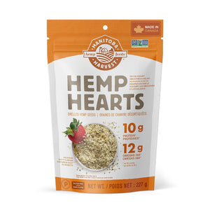 NOIX DE GRAINES DE CHANVRE 227G MANITOBA