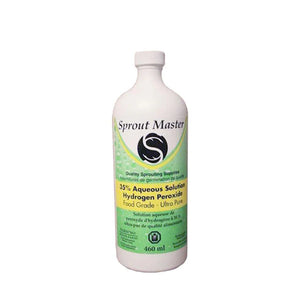 PEROXYDE D'HYDROGÈNE 460ML 35% DE QUALITÉ ALIMENTAIRE (trois par foyer)