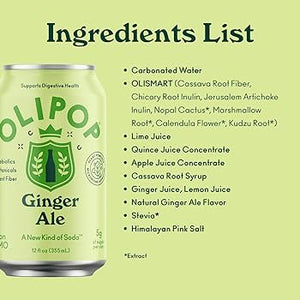 OLIPOP 355ML GINGER ALE