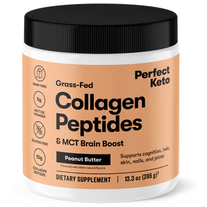 KETO COLLAGEN 395G PEANUT BUTTER