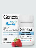 KIDS TUMMY RELIEF 30 CHEWABLE  TABLETS  GENEXA