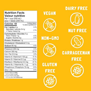 LAIT AVOINE 946M  UNSWEETENED