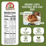 LENTIL KALE SOUP 510G BIO