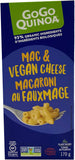 MAC & CHEESE 170G VEGAN GOGO QUINOA