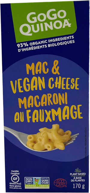 MAC & CHEESE 170G VEGAN GOGO QUINOA