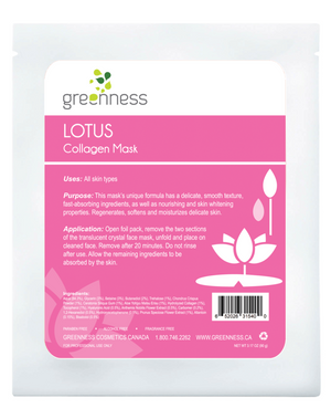 MASK COLLAGEN LOTUS FACE GREENNESS