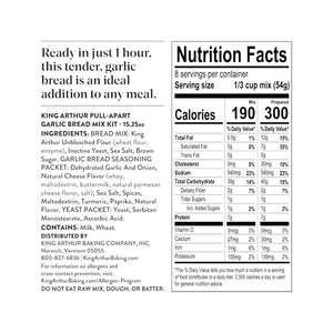 MIX FLOUR  432G GARLIC BREAD KING ARTHUR