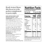 MIX FLOUR KING ARTHUR 522G FOCACCIA