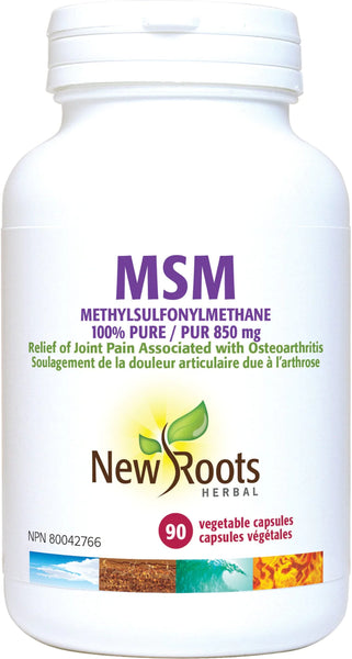 MSM 90CAP NEWROOTS – Nature Sante