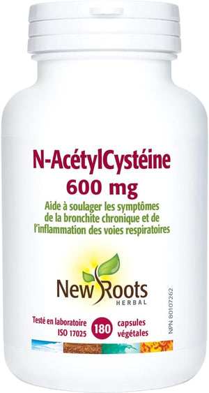 N-ACETYL-CYSTEINE 180CAP NEW ROOTS