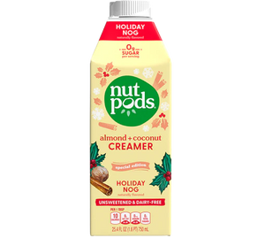 NUTPODS 750ML HOLIDAY NOG