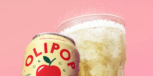 OLIPOP 355ML CRISP APPLE