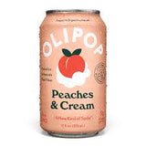 OLIPOP 355ML PEACHES AND CREAM