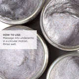 SCRUB DETOX 205ML UNDERARM COCONUT + CHARCOAL