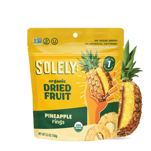 PINEAPPLE 156G DRIED ORGANIC SOLELY