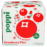 POPPI 4*355ML CRANBERRY FIZZ