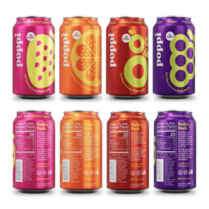 POPPI 8*355ML MIX FLAVORS