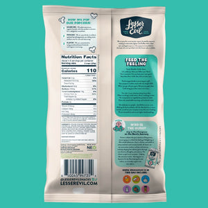 POP CORN 5OZ  HOMERS LESSER'S EVIL