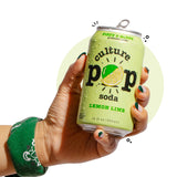 POP CULTURE 355ML LEMON LIME