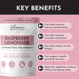 PRE-WORKOUT 540 GR RASPBERRY CAFFEINE JUSTIN INGREDIENTS