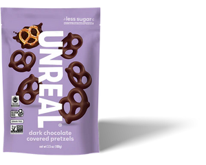 PRETZELS 100G DARK CHOCOLATE UNREAL