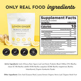 PROBIOTIC 30 STICK LEMON GINGER JUST.INGREDIENTS