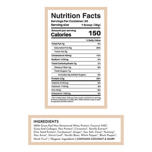 PROTEIN 1140G CHAI JUST.INGREDIENTS