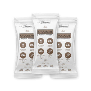 CHOCOLATE PROTEIN 14 PACKETS * 22G JUST.INGREDIENTS