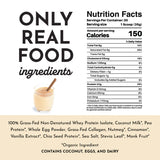 PROTEIN 1.050G EGGNOG JUST INGREDIENTS