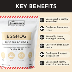 PROTEIN 1.050G EGGNOG JUST INGREDIENTS