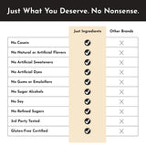 PROTEIN 1.050G EGGNOG JUST INGREDIENTS