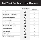 PROTEIN 1070G NSF VANILLA BEAN  JUST. INGREDIENTS