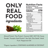 PROTEIN 1071 VEGAN MINT CHOCOLATE  JUST.  INGREDIENTS