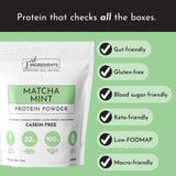 PROTEIN 1102G JUST INGREDIENTS MATCHA