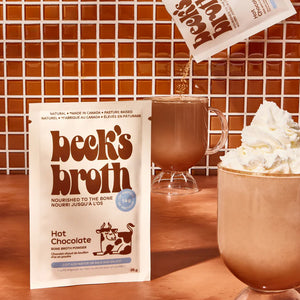 PROTEIN 35G BECK'S BROTH HOT CHOCOLATE
