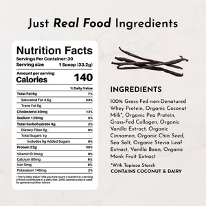 PROTEIN VANILLA 990g JUST.INGREDIENTS