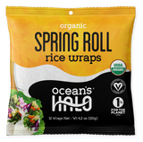 RICE WRAP 4.2OZ  SPRING ROLLS OCEAN'S HALO