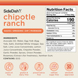 SAUCE 227G DRESSING CHIPOTLE RANCH SIDE DISH