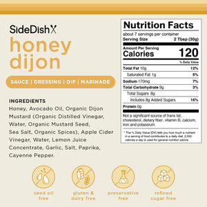 SAUCE 227G DRESSING HONEY DIJON SIDE DISH