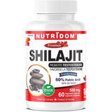 SHILAJIT 60VCAP 500G NUTRIDOM