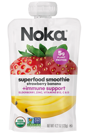 SMOOTHIE 120G NOKA STRAWBERRY BANANA