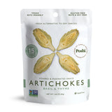 SNACK 124G ARTICHOKES MARINATED BASIL & THYME POSHI