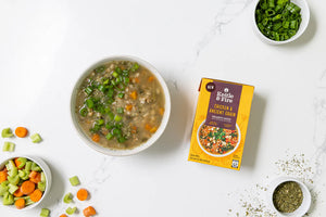 SOUP HEARTY 454G CHICKEN & ANCIENT GRAIN KETTLE FIRE